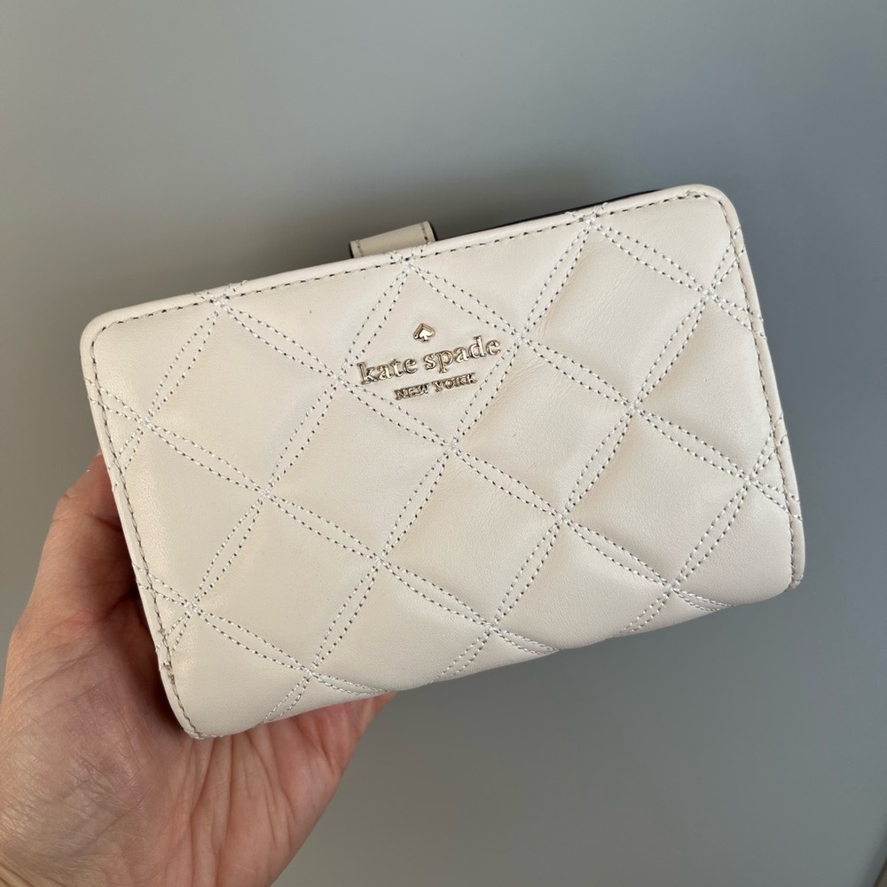 Kate Spade Quilted Medium Bifold Wallet